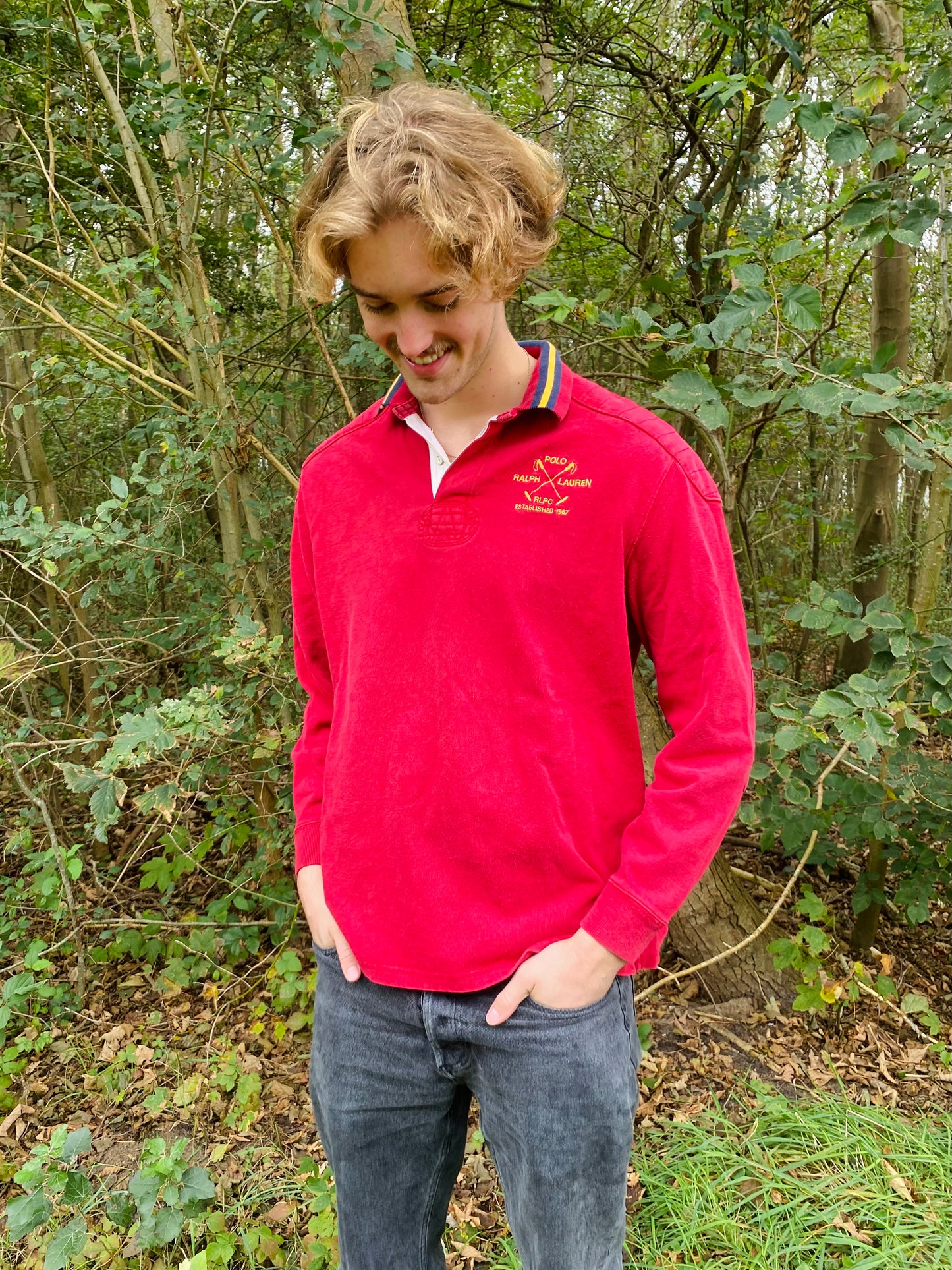 Ralph Lauren polo met lange mouwen