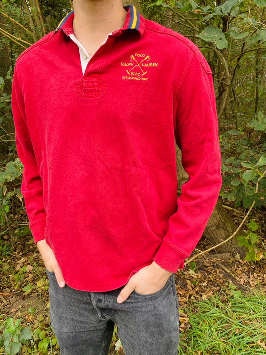 Ralph Lauren polo met lange mouwen